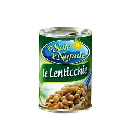 LENTICCHIE AL NATURALE BAR. GR.400
